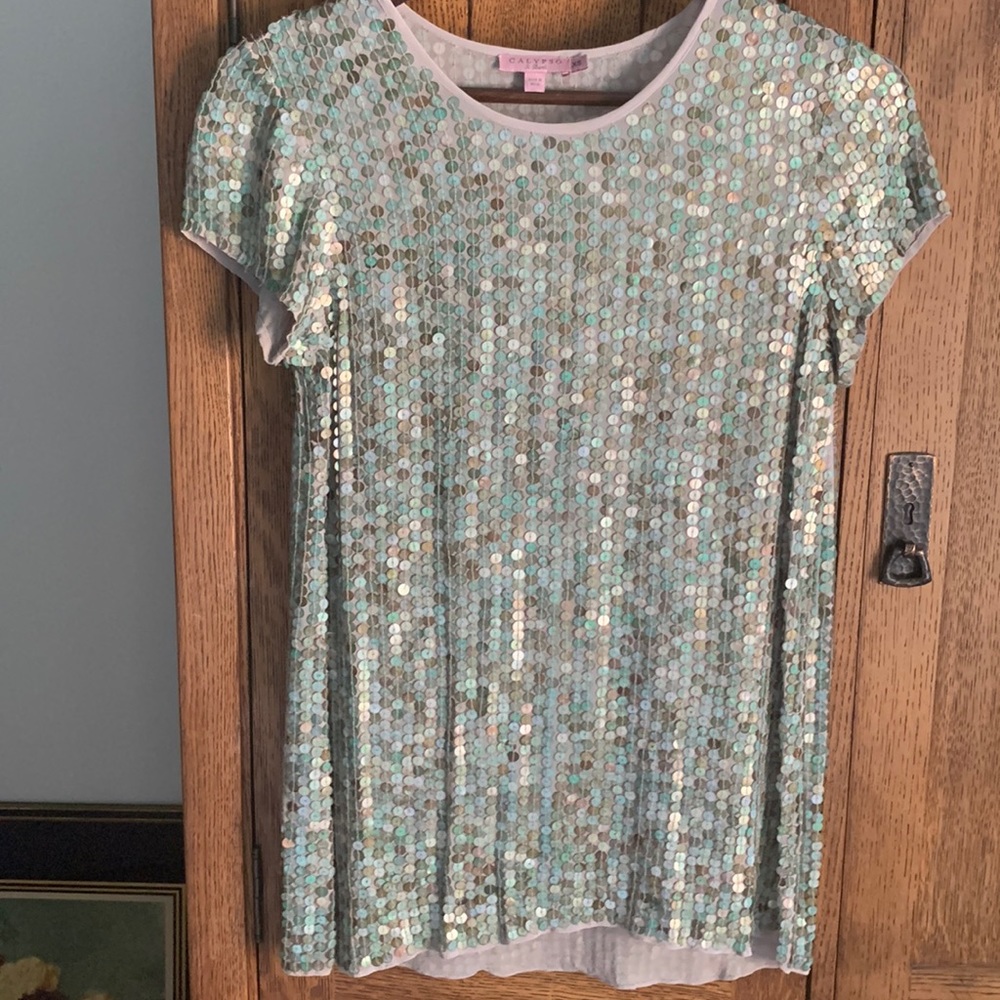 Calypso St Barth embellished T- size XS